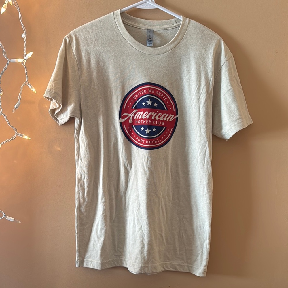 American Hockey Club Cream T-Shirt